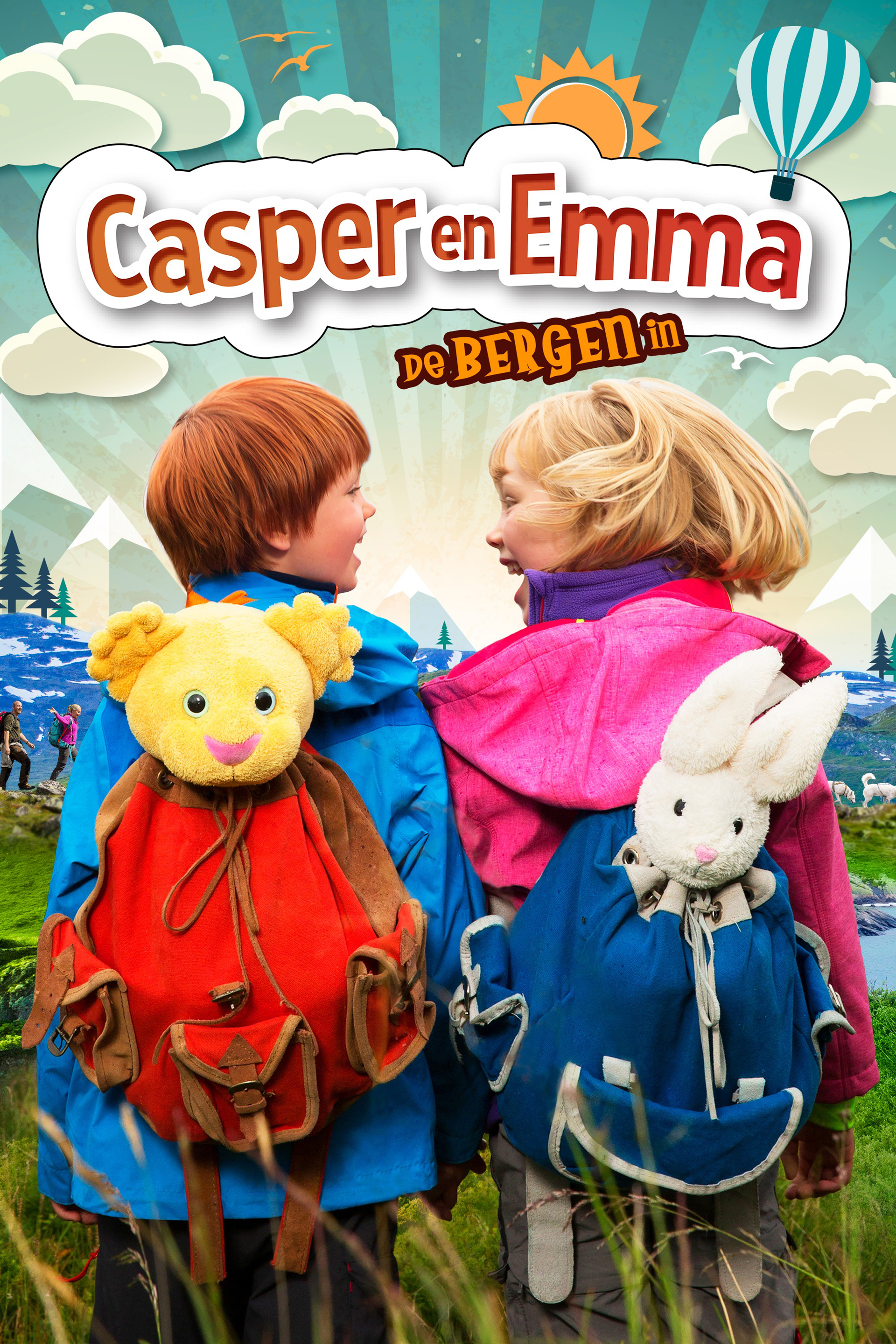 Casper en Emma gaan de bergen in