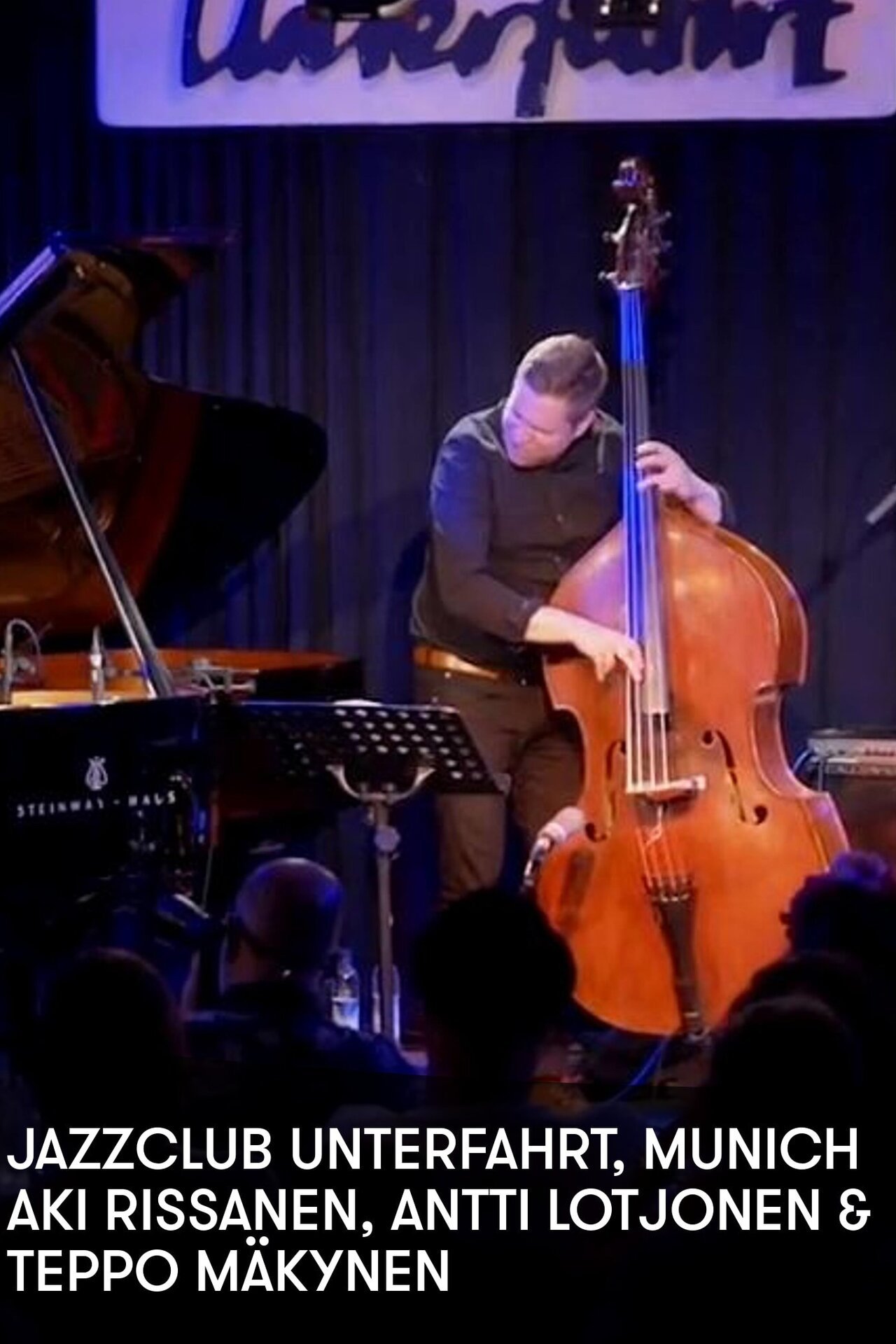 Aki Rissanen Trio at Jazzclub Unterfahrt, Munich