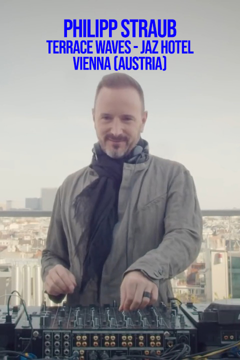 Philipp Straub: Terrace Waves - Jaz Hotel - Vienna (Austria)