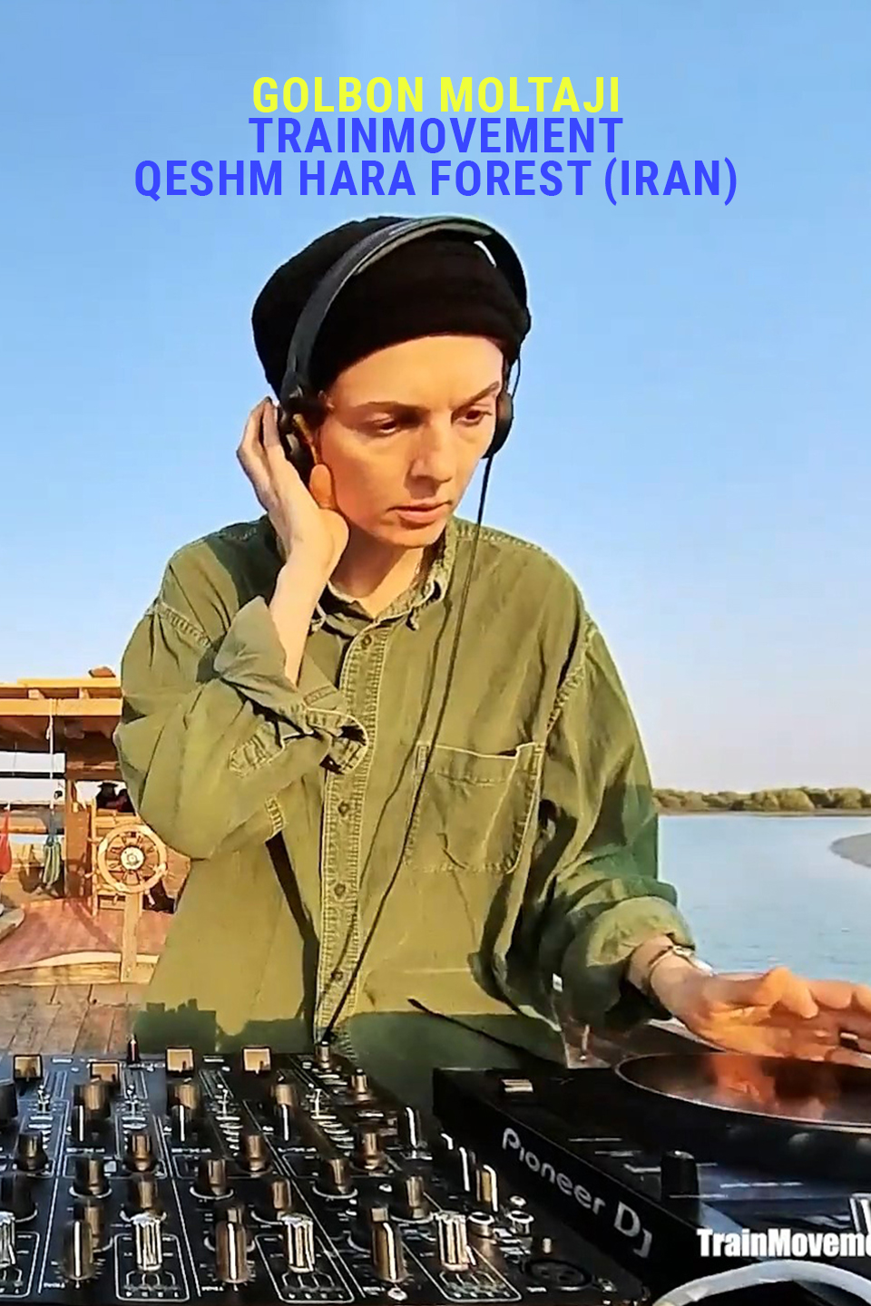 Golbon Moltaji: TrainMovement - Qeshm Hara Forest (Iran)