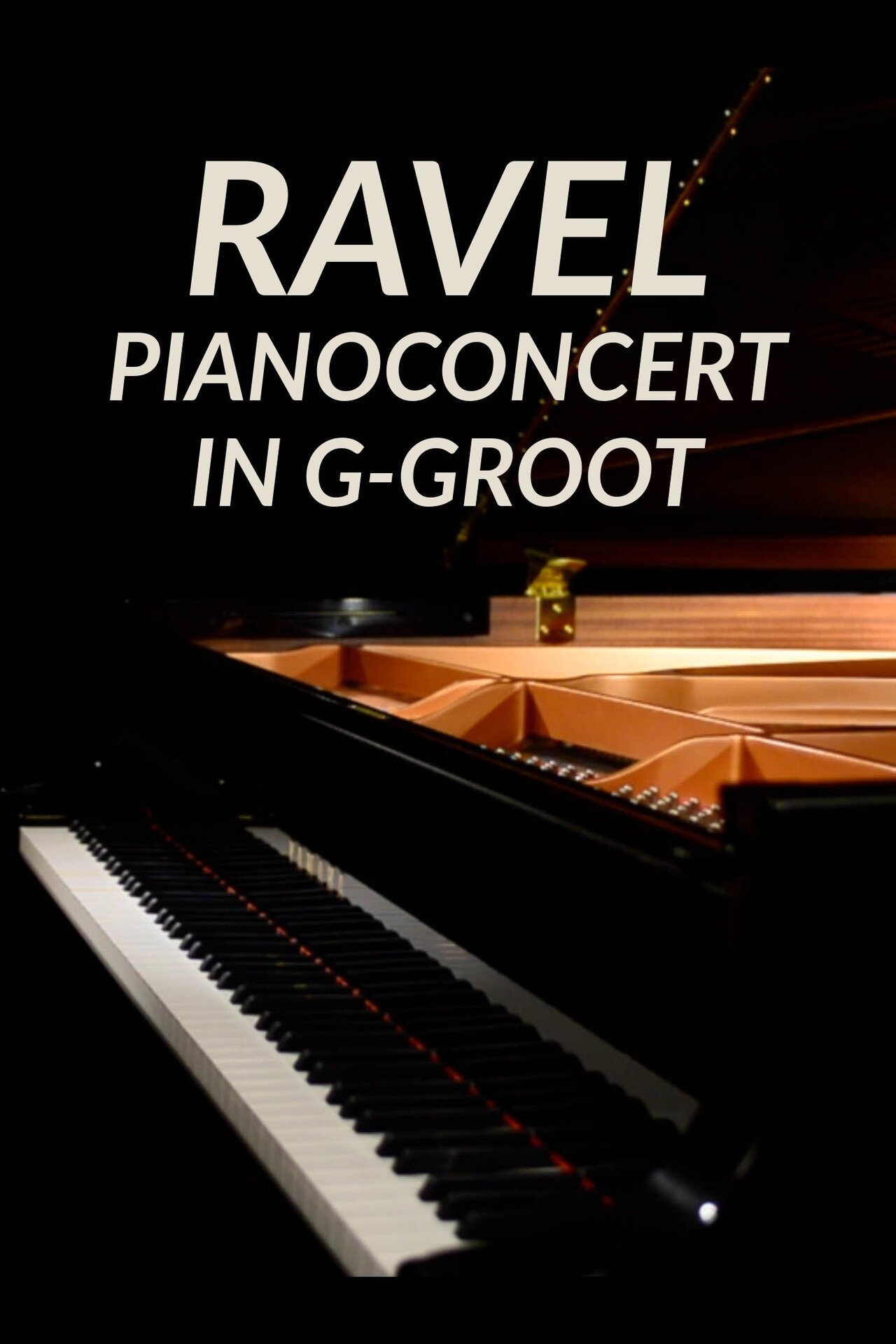 Ravel - Pianoconcert in G-groot