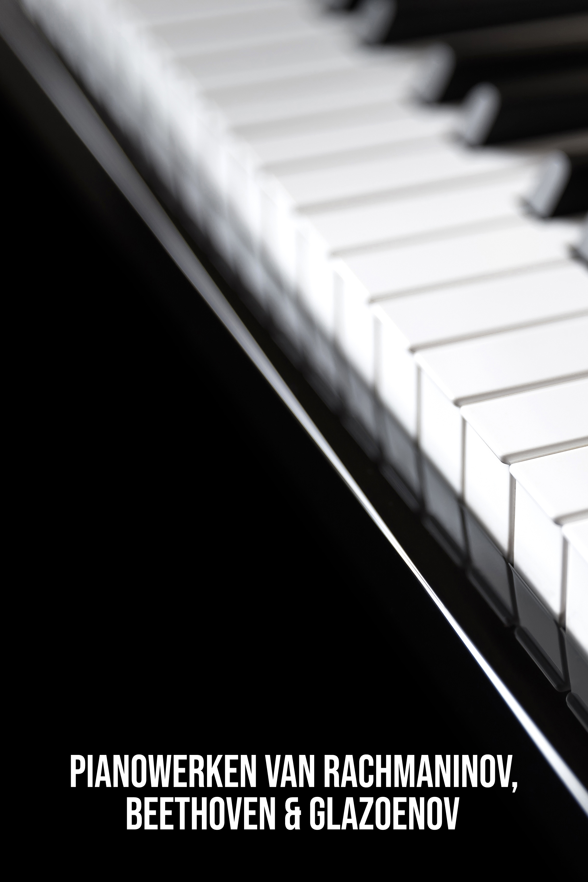 Pianowerken van Rachmaninov, Beethoven & Glazoenov