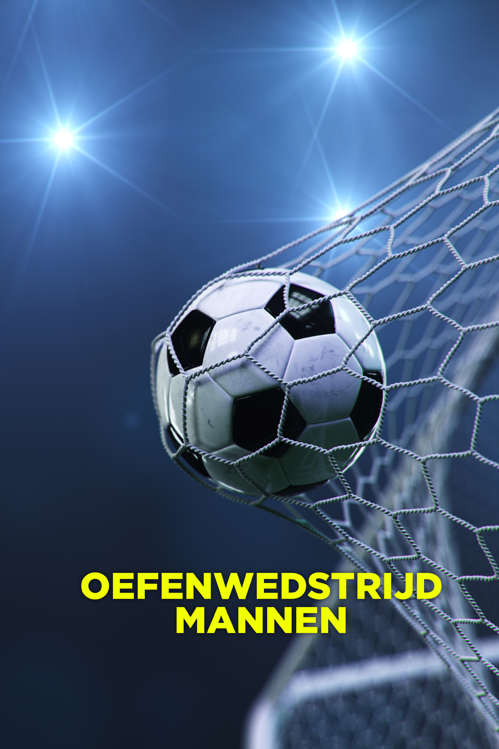 Oefenwedstrijd Mannen