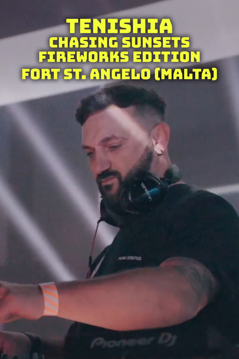 Tenishia: Chasing Sunsets: Fireworks Edition: Fort St. Angelo (Malta)