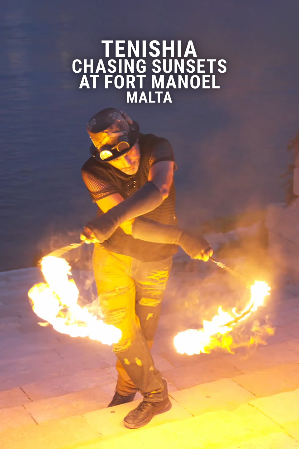 Tenishia - Chasing Sunsets at Fort Manoel - Malta